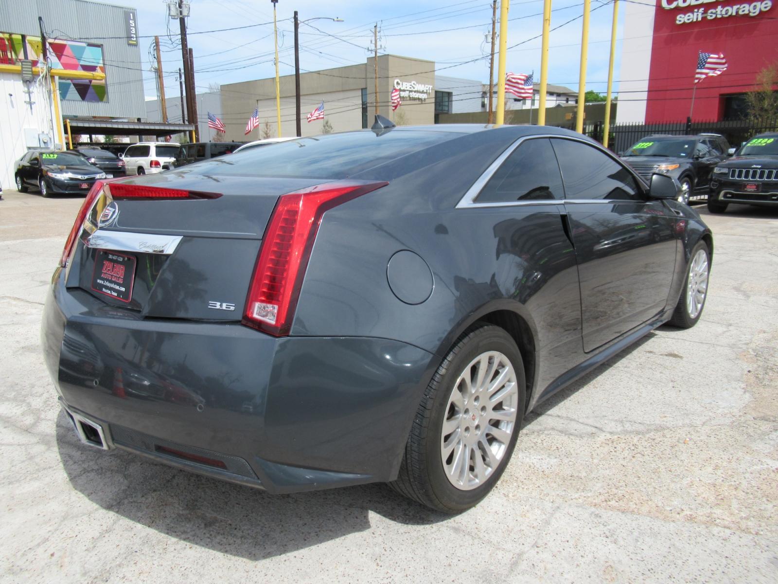 2011 Gray /Black Cadillac CTS CTS PREMIUM (1G6DS1ED5B0) with an 3.6L V6 F DOHC 24V engine, Automatic transmission, located at 1511 North Shepherd Dr., Houston, TX, 77008, (281) 657-1221, 29.798361, -95.412560 - 2011 CADILLAC CTS 3.6L PREMIUM VIN: 1G6DS1ED5B0134957 1 G 6 D S 1 E D 5 B 0 1 3 4 9 5 7 COUPE 3.6L V6 F DOHC 24V GASOLINE ALL WHEEL DRIVE - Photo #12